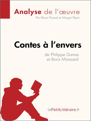 cover image of Contes à l'envers de Philippe Dumas et Boris Moissard (Analyse de l'oeuvre)